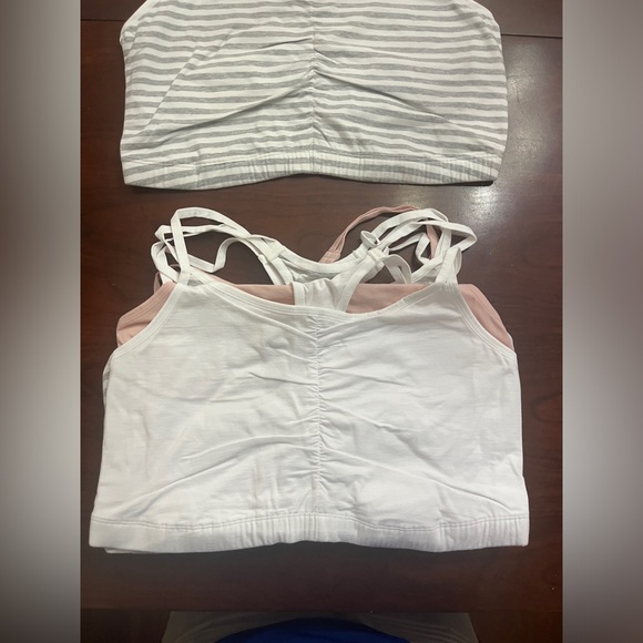 NWOT Fruit of the Loom Women's Spaghetti Strap Cotton
Pullover Sports Bra 3 pack - Picture 7 of 9
